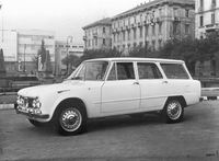 1962 Alfa Romeo Giulia 1600 TI Promiscua Colli